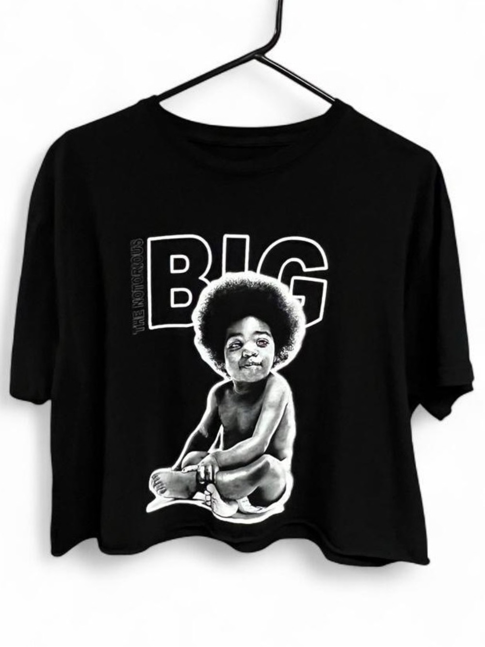 Biggie Notorious BIG Graphic Tee Cropped Men’s XL